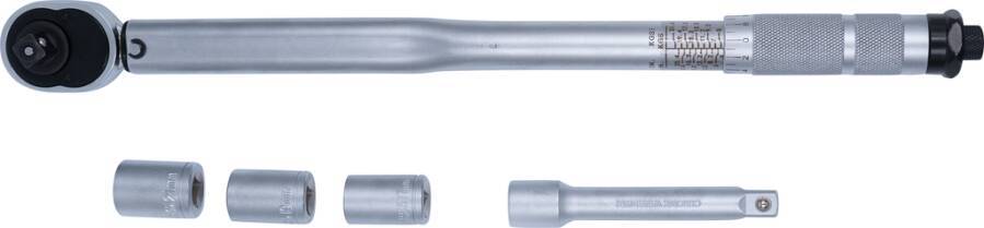 Drehmomentschlüssel-Set 1/2 42953 Anzugswert 42 - 210 Nm Antriebsvierkant 1/2`` Länge 490 mm Gewicht 2200 g Typ basic