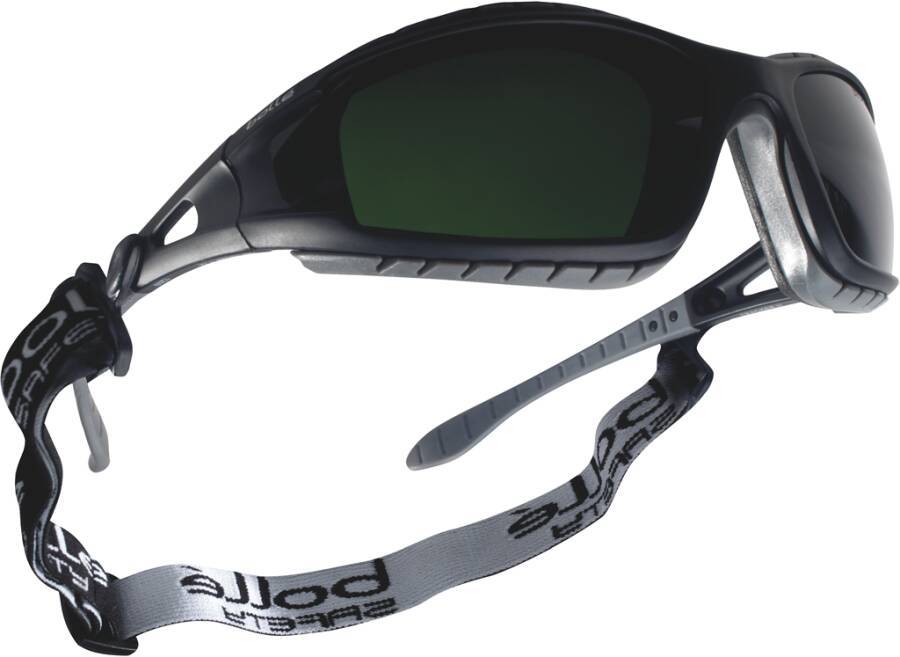 Schweißerschutzbrille TRACKER TRACWPCC5 Rahmen schwarz Scheibe grün / Welding 5 Scheibenkennzeichnung 5 1 FT CE Beschich