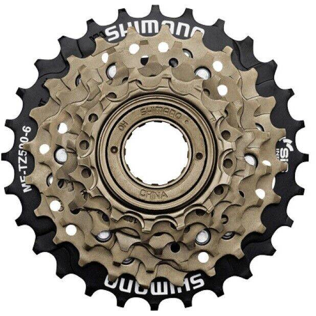 REDONDO 26 Zoll Hinterrad Laufrad Hohlkammer Felge QR Schwarz + 6-fach Kranz