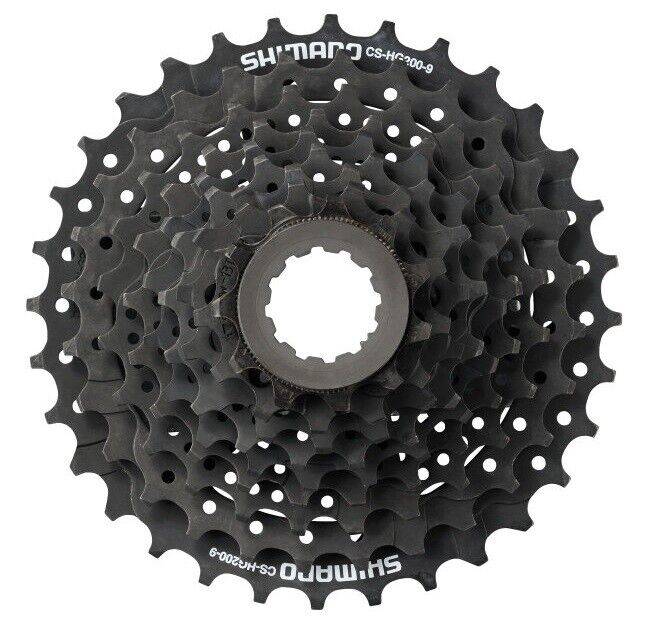 REDONDO 28 Zoll Hinterrad Laufrad Felge Schwarz + 9 fach Shimano Kassette