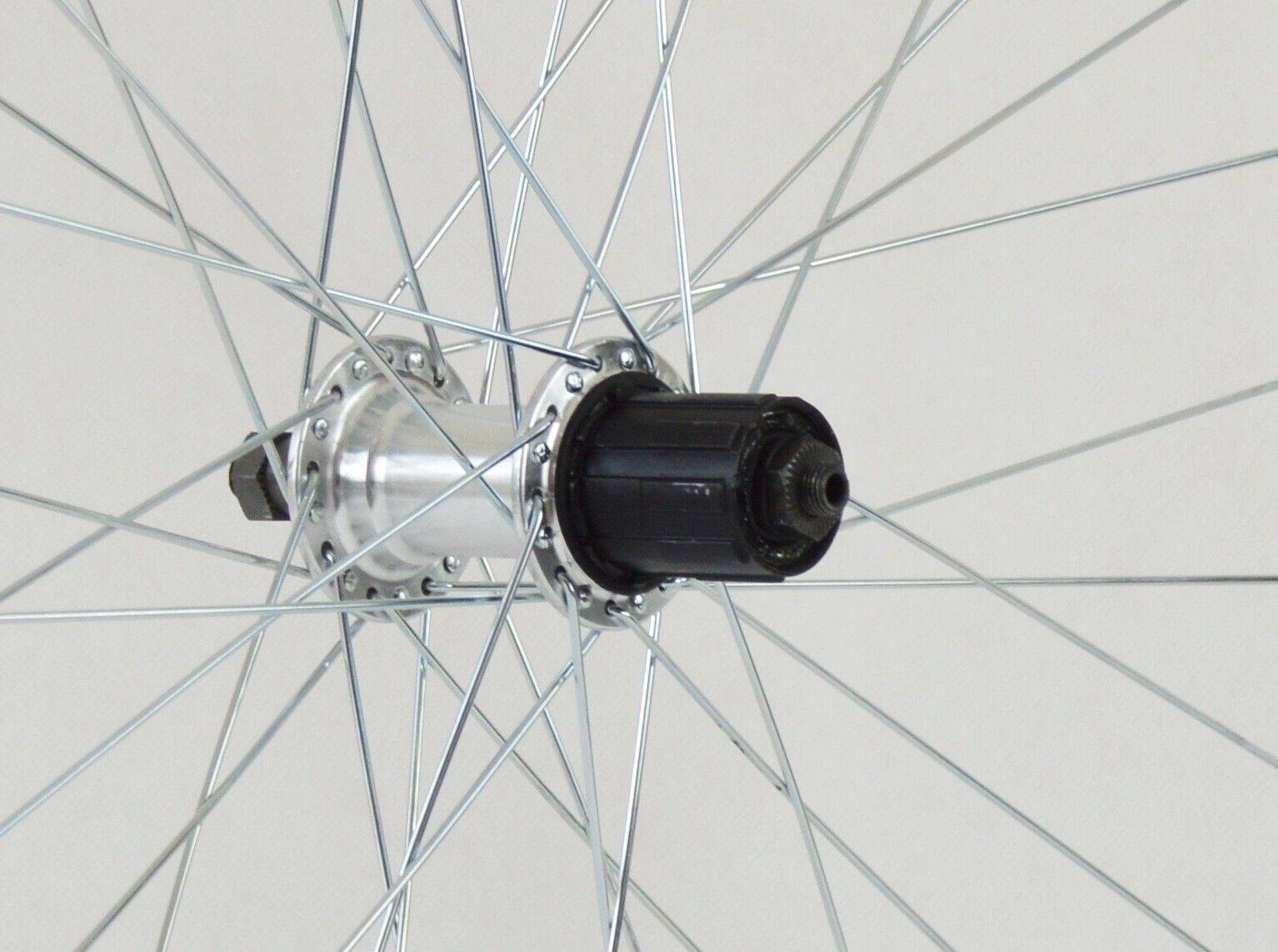 REDONDO 27,5 Zoll Hinterrad Laufrad Felge Silber + Shimano 8-fach Kassette