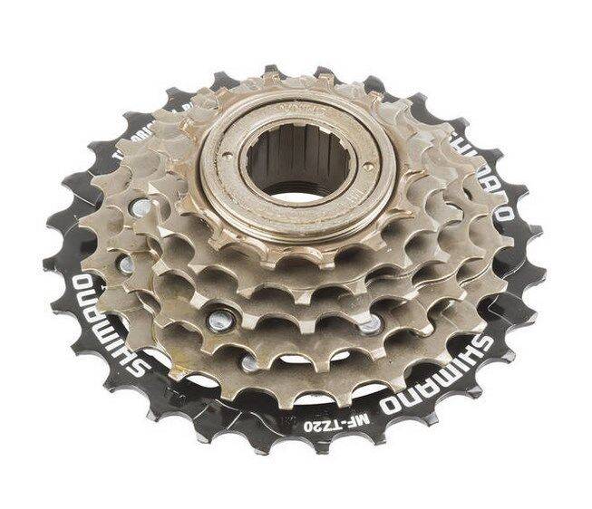 REDONDO 26 Zoll Laufrad Set Hinterrad Vorderrad Disc Felge Schwarz+ 6-fach Kranz