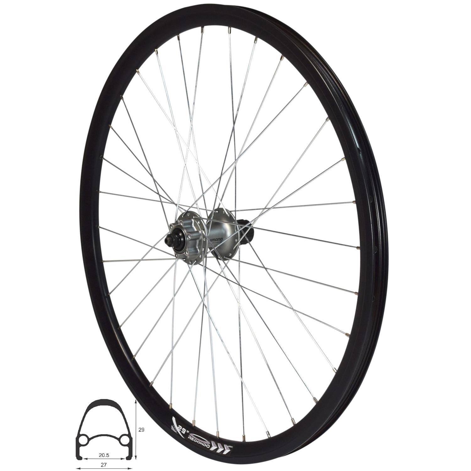 REDONDO 29 Zoll E-Bike Hinterrad Laufrad Hohlkammer Felge Shimano M525 Schwarz