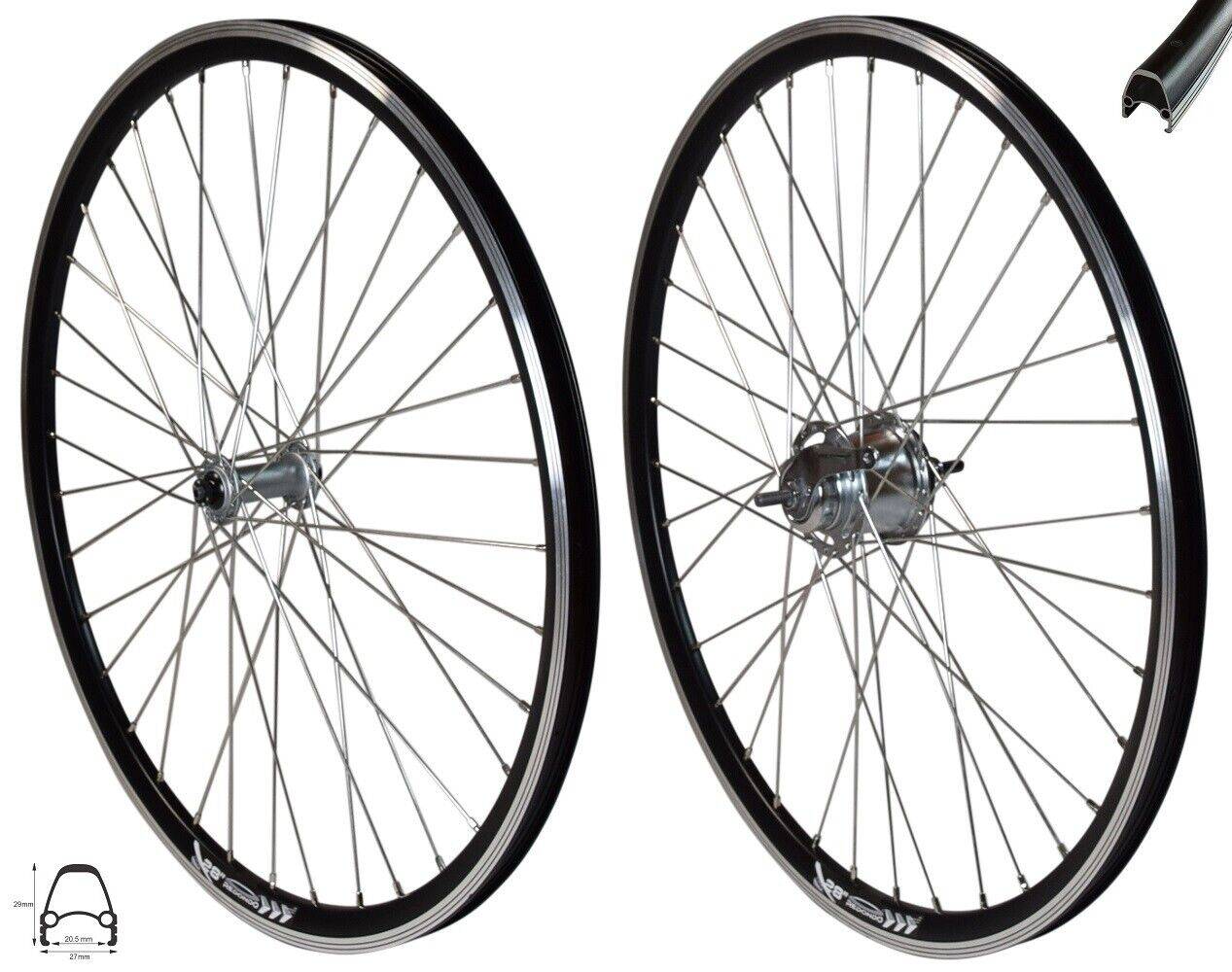 REDONDO 28 Zoll E-Bike Laufrad Set VR+HR Felge Shimano Nexus 7 Rücktritt Bremse
