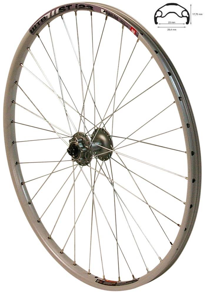 REDONDO 29 Zoll Vorderrad Laufrad WTB Felge Shimano Deore HB M525 Silber Disc