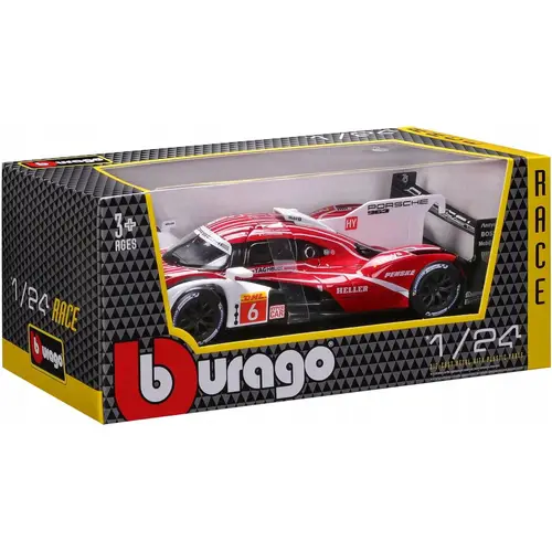 Bburago 18-28042 - Modellauto - Porsche 963 Penske #6 (Maßstab 1:24) Bburago 18-28042 - Modellauto - Porsche 963 Penske #6 (Maßstab 1:24)