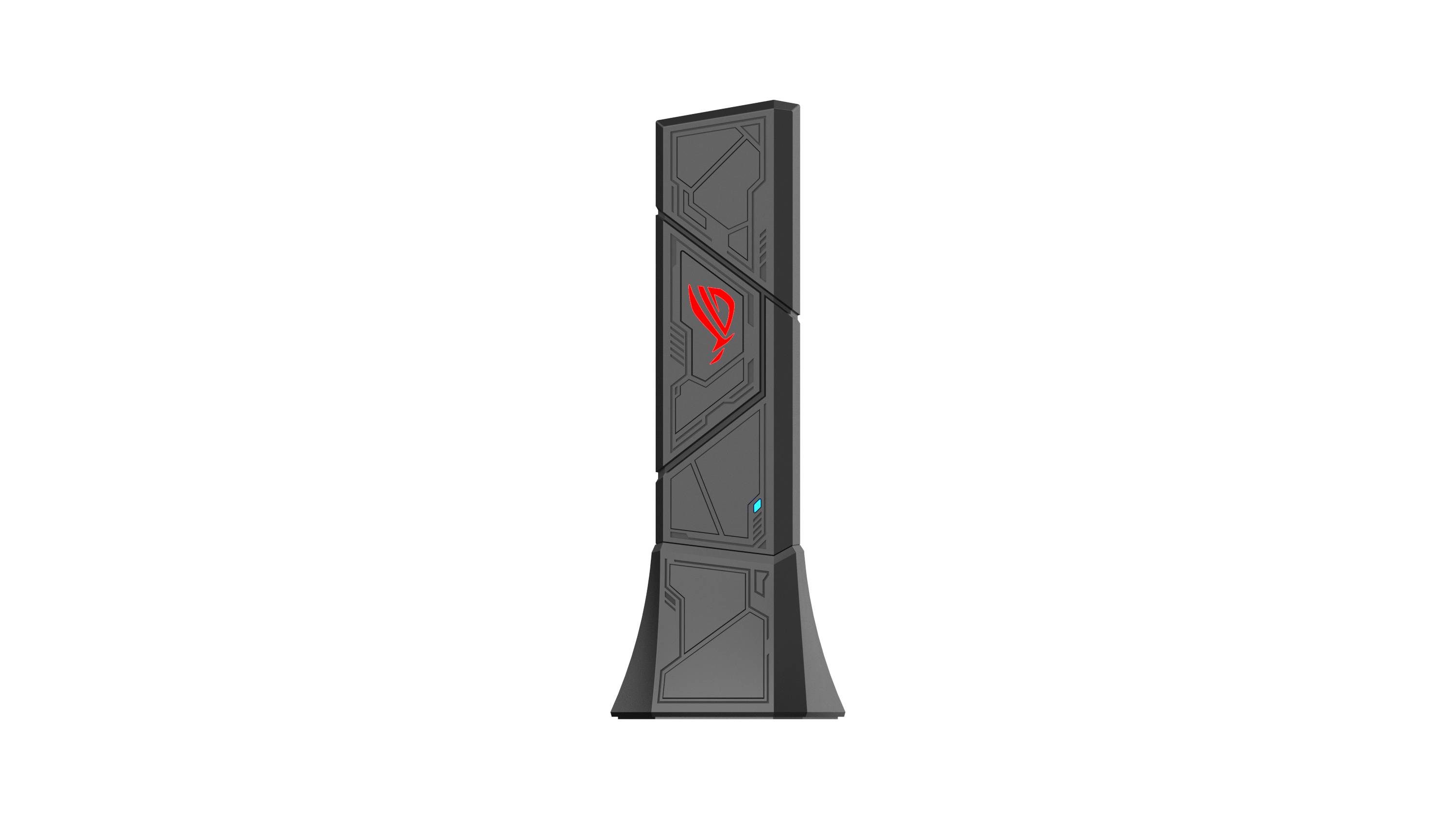 ASUS ROG USB-BE92 Wifi 7 BE6500 Tri-Band USB Adapter, Kabellos, USB, WLAN, Wi-Fi 7 (802.11be), 6500 Mbit/s, Schwarz
