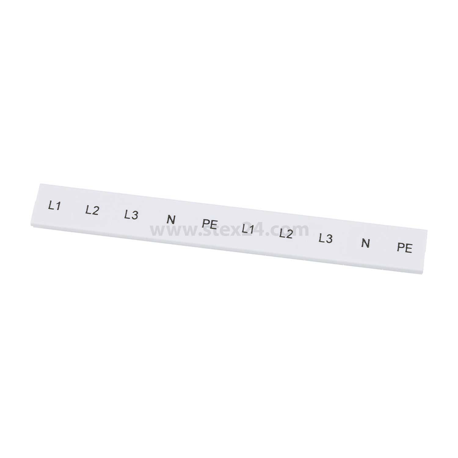 Phoenix 1052413 ZB 8,LGS:L1-N,PE Zackband (Inhalt 10 Stück) Industriematerial Verbindungstechnik