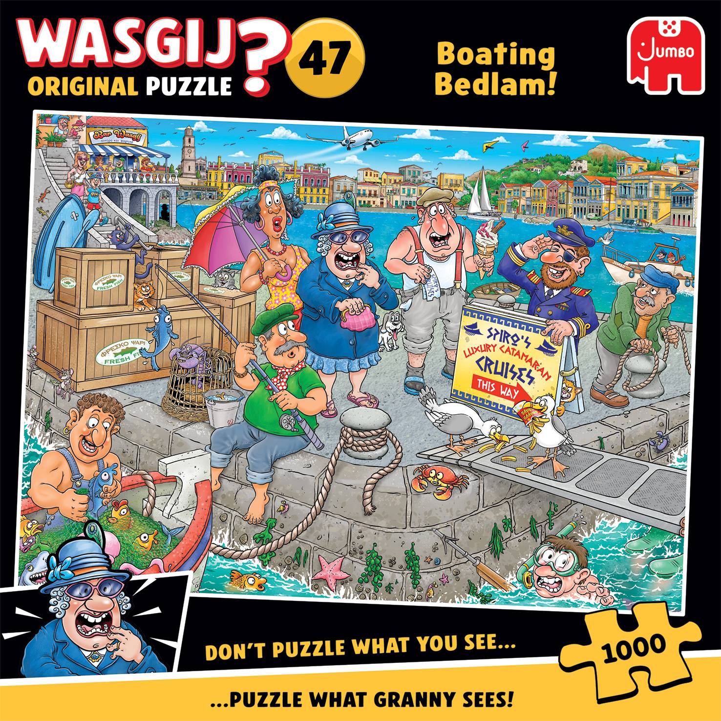 Wasgij Original 47 Bootschaos - 1000 Teile Puzzle