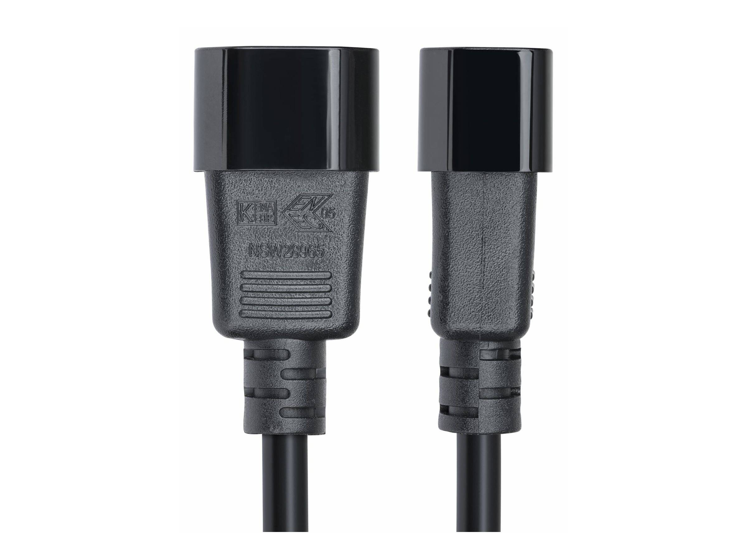 StarTech.com 4.5m Power Extension Cord, C14 toC13 - 15A 250V - KEMA-KEUR -