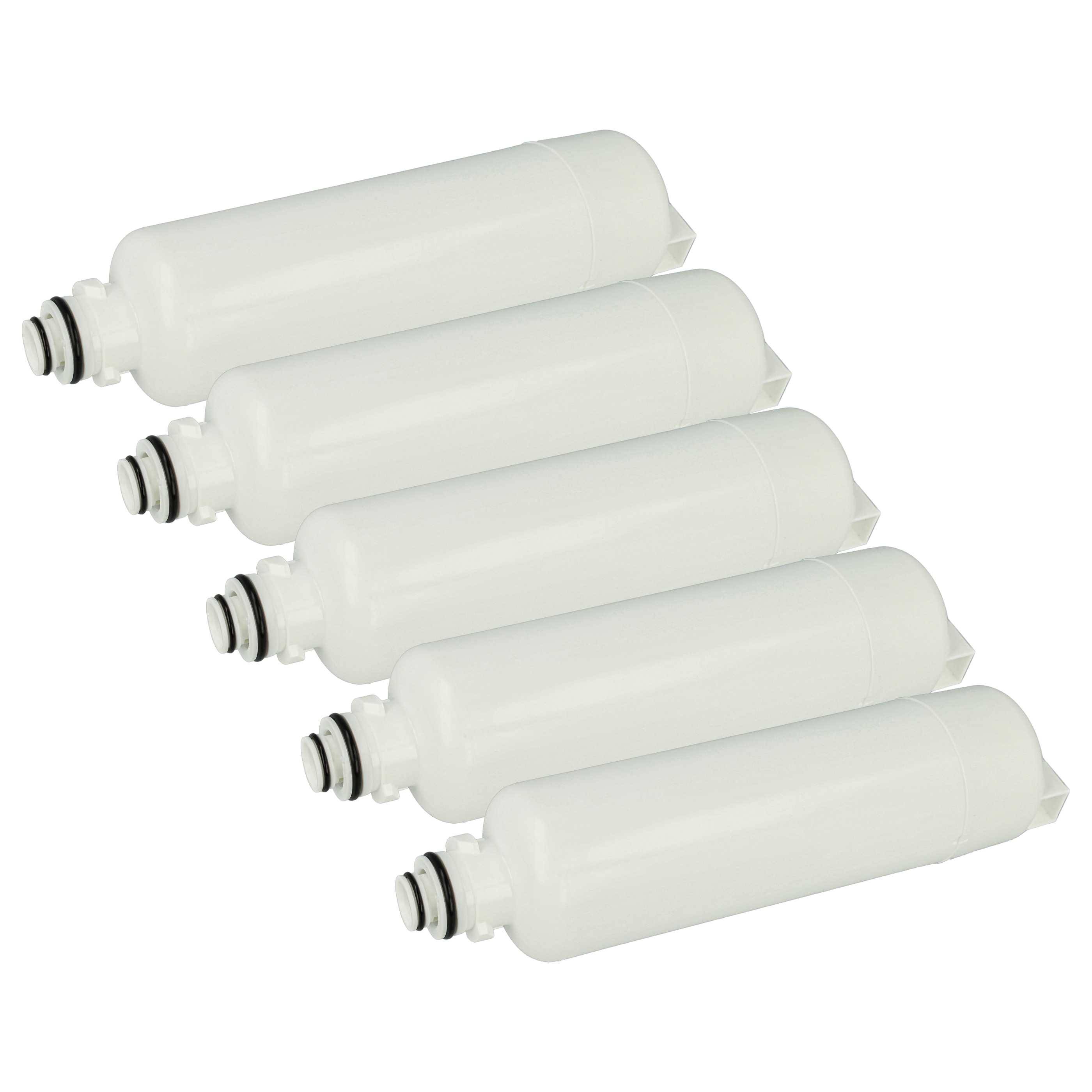 vhbw 5x Wasserfilter Filterkartusche Filter kompatibel mit Neff KA3923IE0G/01, KA3902I20/12, KA3902B20G/09, KA3923IE0/01, KA3902I20G/09 Kühlschrank