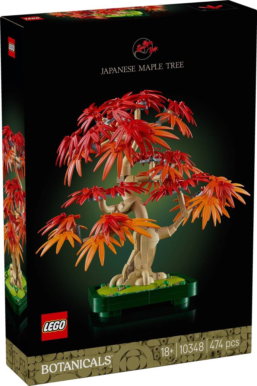 LEGO® 10348 Botanicals - Japanischer Roter Ahorn – Bonsai-Baum