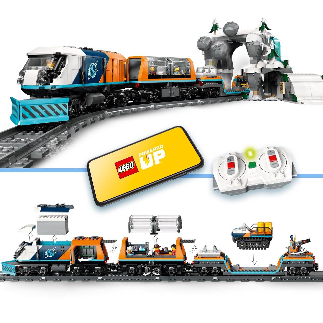 LEGO® 60470 City - Arktis-Polarexpress