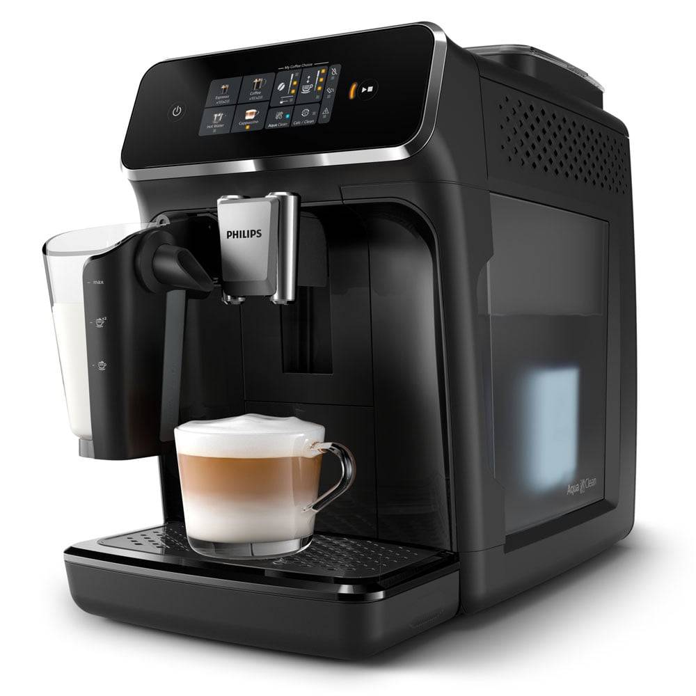 Philips Series 2300 EP2331/10 Kaffeevollautomat - Espressomaschine - Kaffeebohnen - Eingebautes Mahlwerk - Schwarz