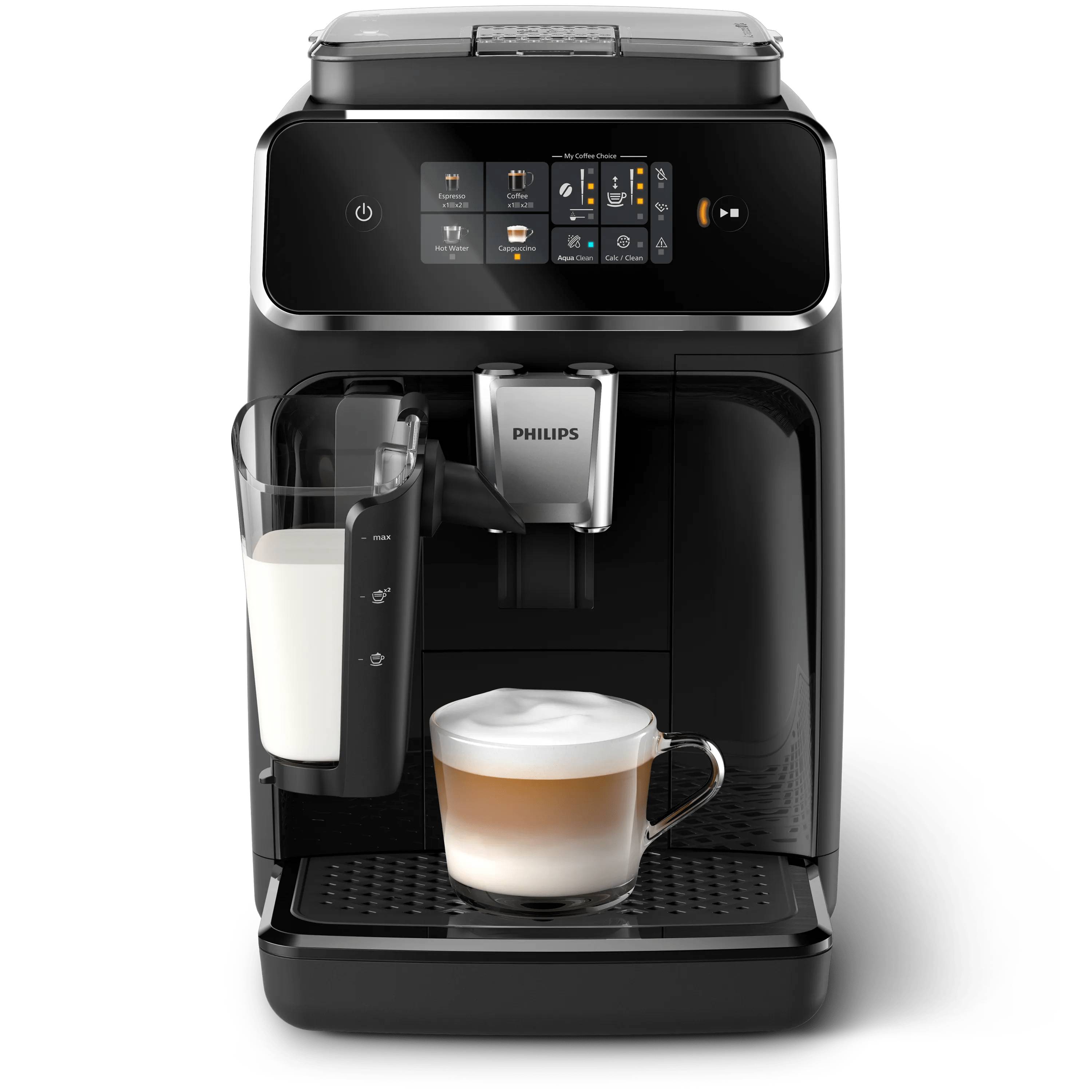 Philips Series 2300 EP2331/10 Kaffeevollautomat - Espressomaschine - Kaffeebohnen - Eingebautes Mahlwerk - Schwarz