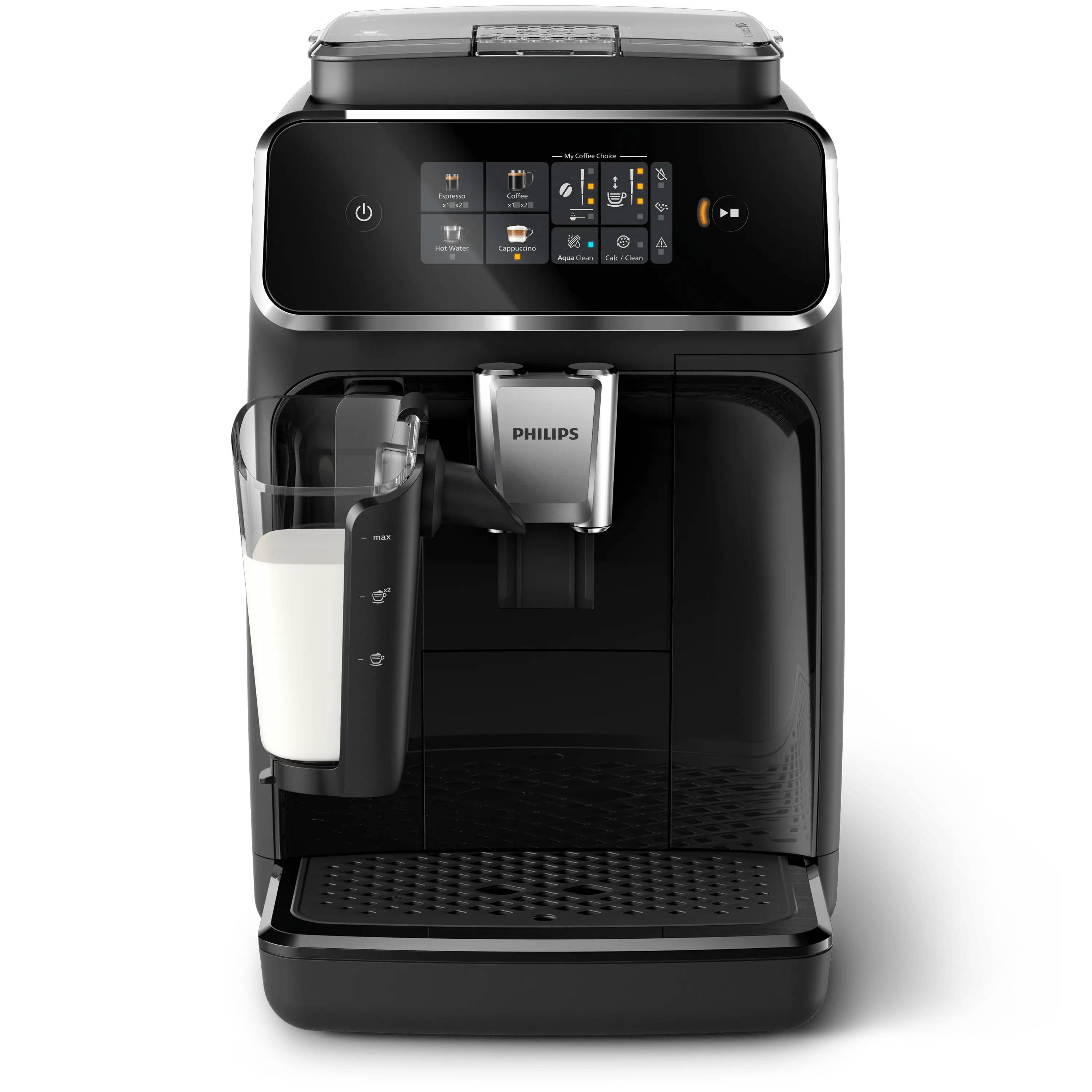 Philips Series 2300 EP2331/10 Kaffeevollautomat - Espressomaschine - Kaffeebohnen - Eingebautes Mahlwerk - Schwarz