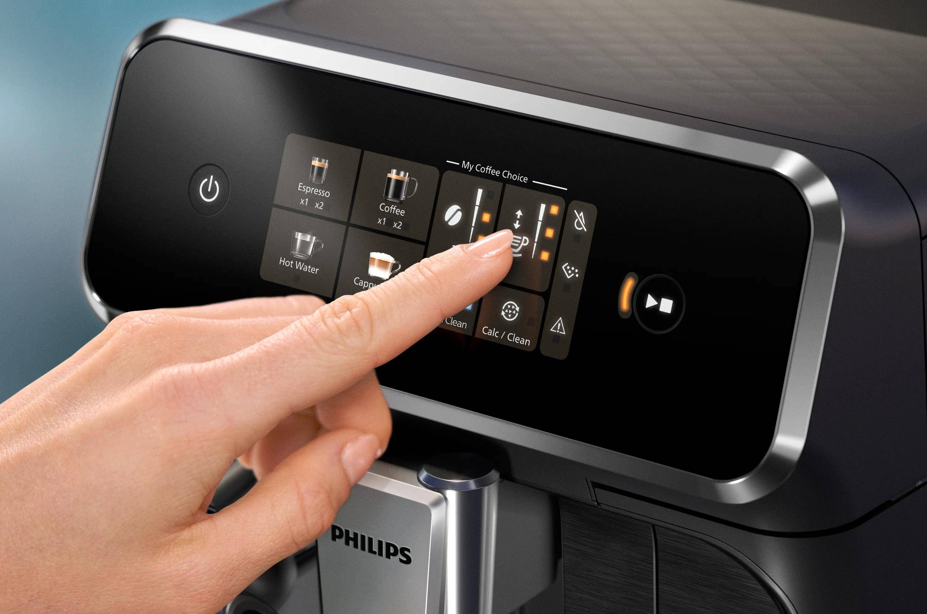 Philips Series 2300 EP2331/10 Kaffeevollautomat - Espressomaschine - Kaffeebohnen - Eingebautes Mahlwerk - Schwarz