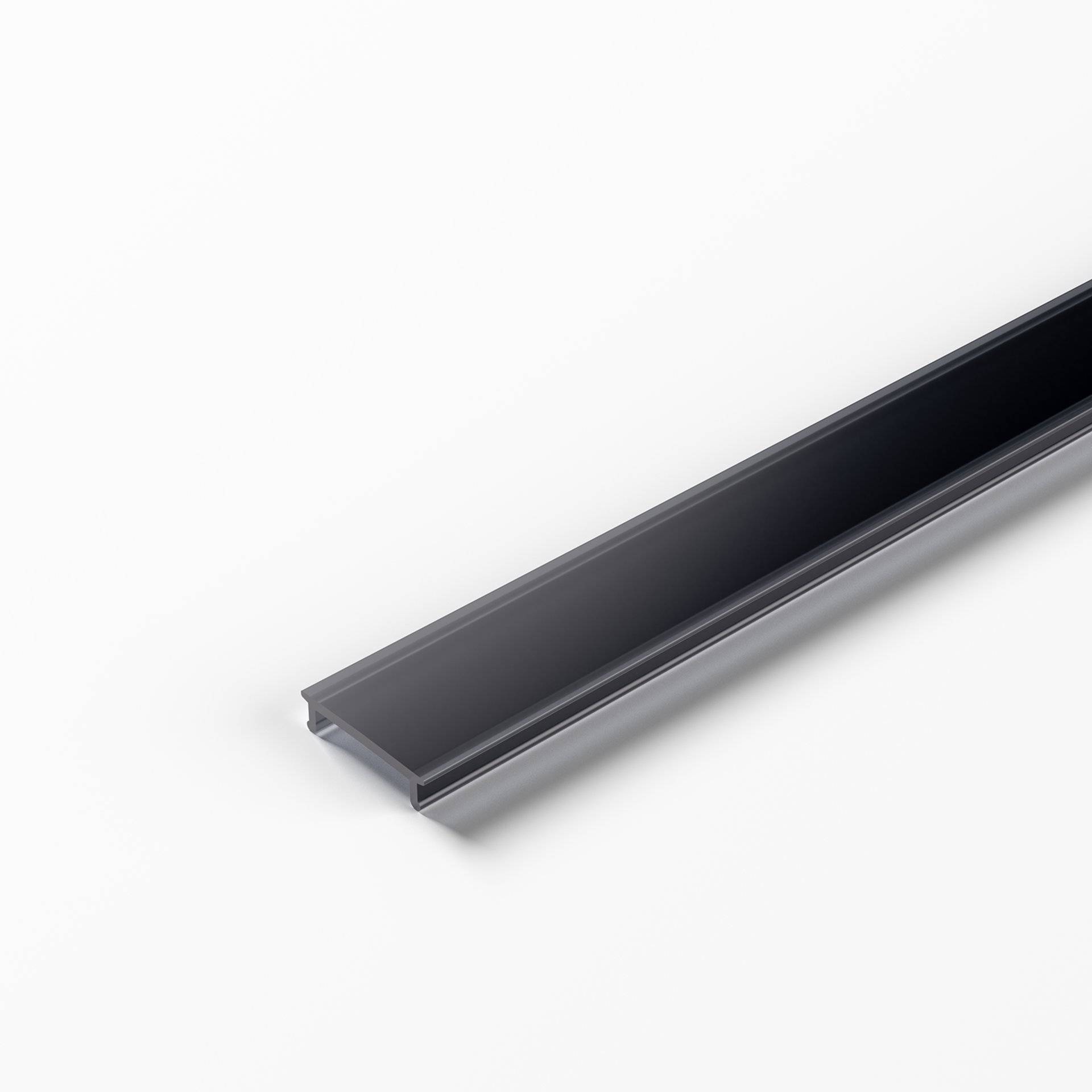 Halemeier ChannelLine B C D Abdeckung dark L=3000 Abdeckprofil