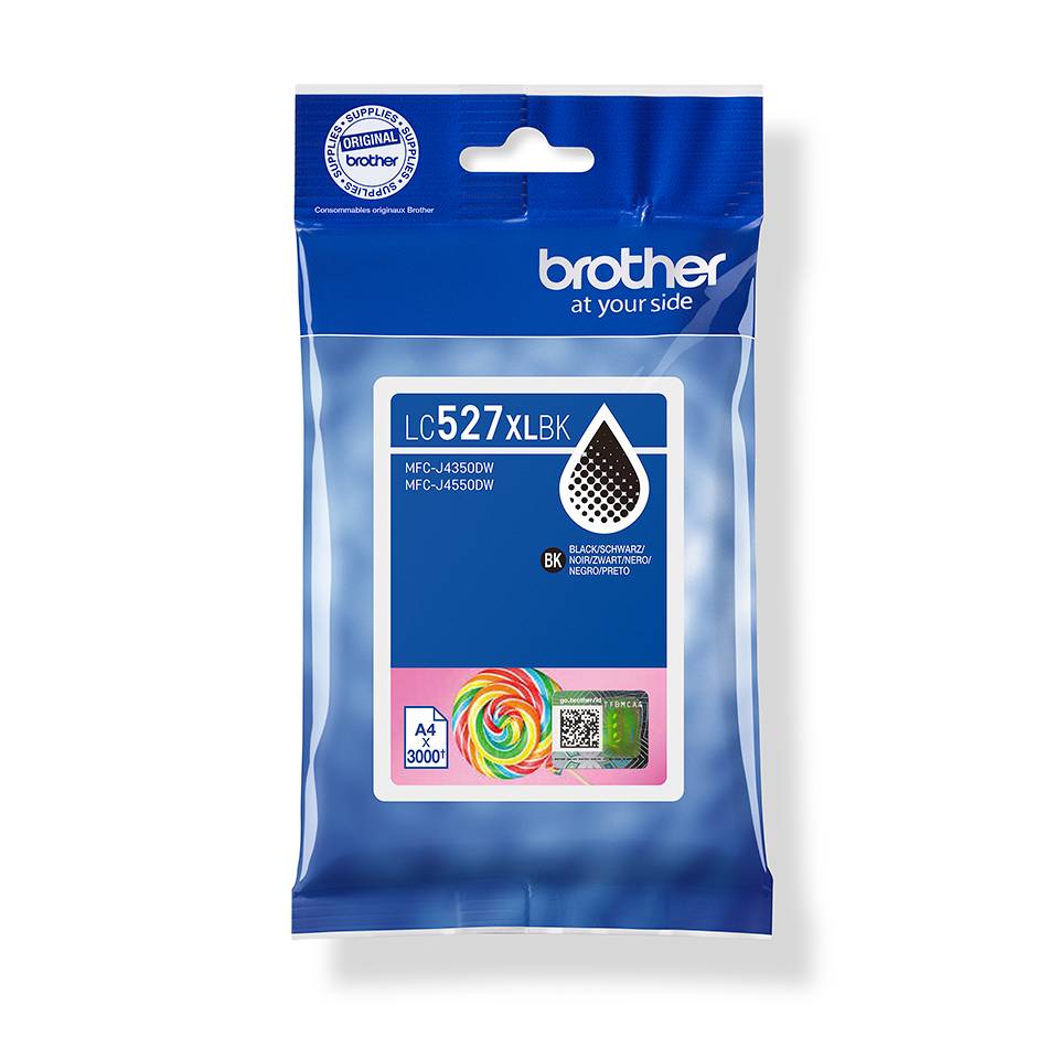 Brother LC527XLBK - Hohe Ergiebigkeit - Schwarz