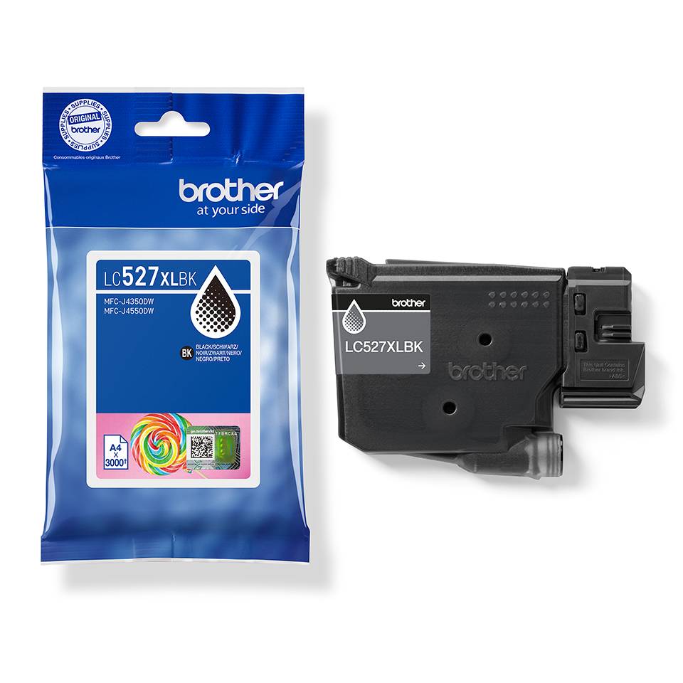 Brother LC527XLBK - Hohe Ergiebigkeit - Schwarz