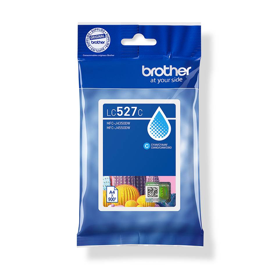Brother LC527C - Cyan - original - Kissen-Pack