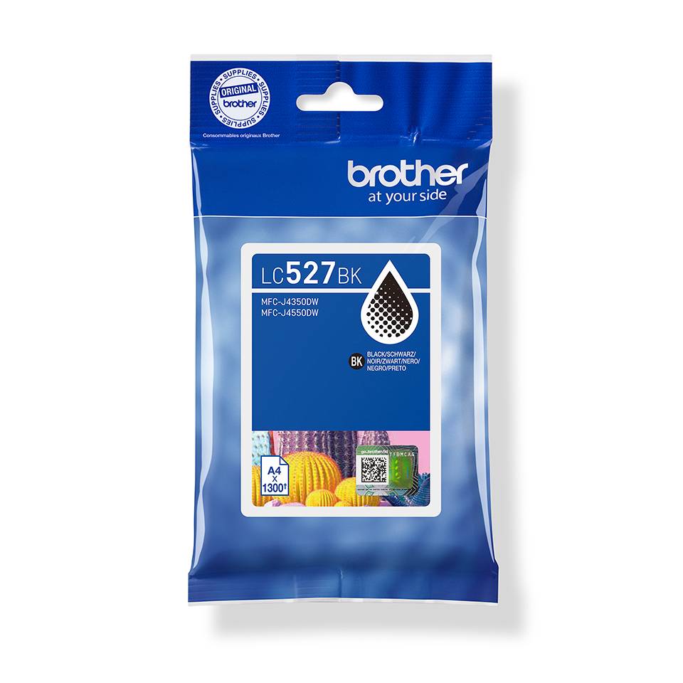 Brother LC527BK - Schwarz - original - Kissen-Pack