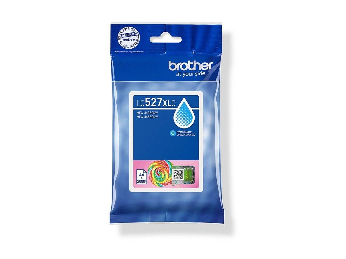 Brother LC527XLC - Hohe Ergiebigkeit - Cyan - original