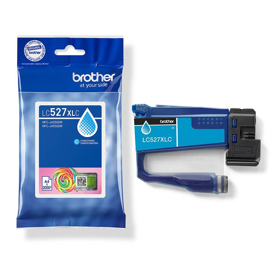 Brother LC527XLC - Hohe Ergiebigkeit - Cyan - original