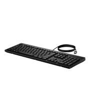 HP 125 Tastatur 100% full size USB Französisch Schwarz