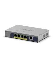 NETGEAR GS105P - Switch - unmanaged - 1 x 10/100/1000 + 4 x 10/100/1000 (PoE+)