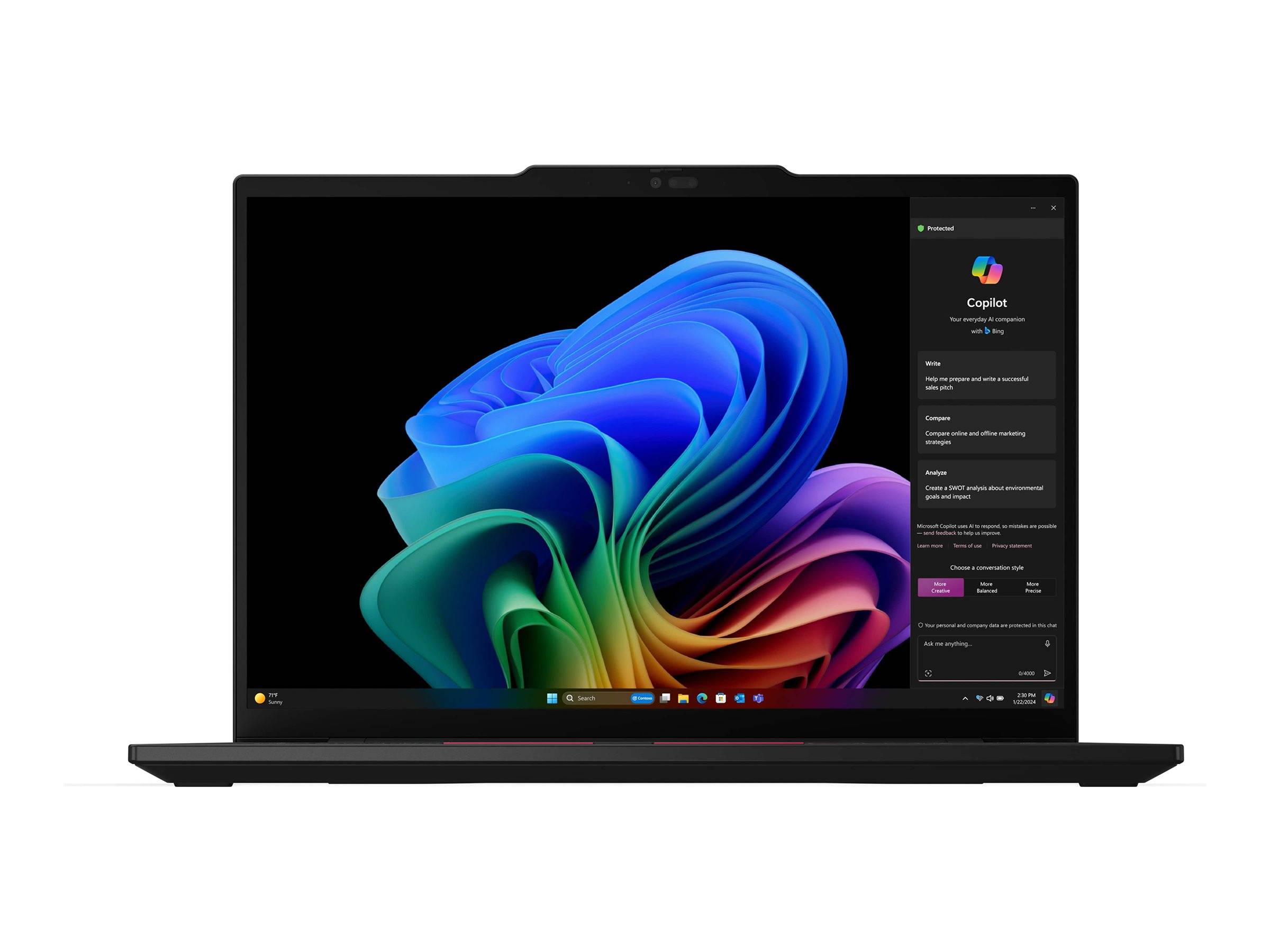 Lenovo ThinkPad T14s Gen 6 21R1 - 180°-Scharnierdesign - Intel Core Ultra 5 225U - Win 11 Pro - Intel Graphics - 16 GB R