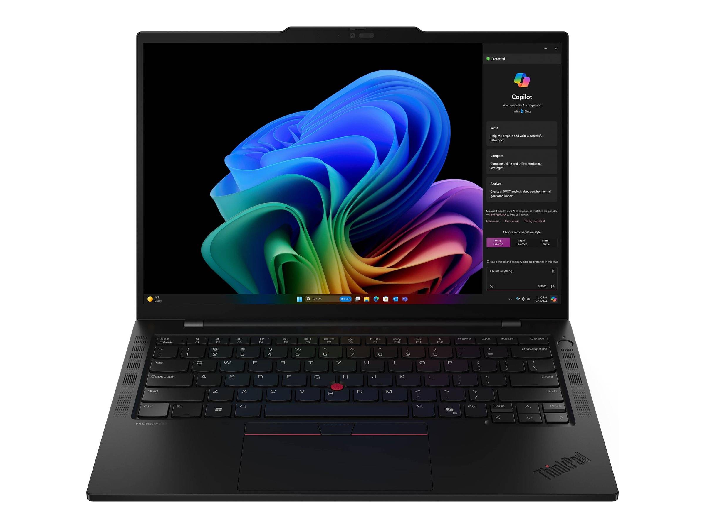 Lenovo ThinkPad T14s Gen 6 21R1 - 180°-Scharnierdesign - Intel Core Ultra 5 225U - Win 11 Pro - Intel Graphics - 16 GB R