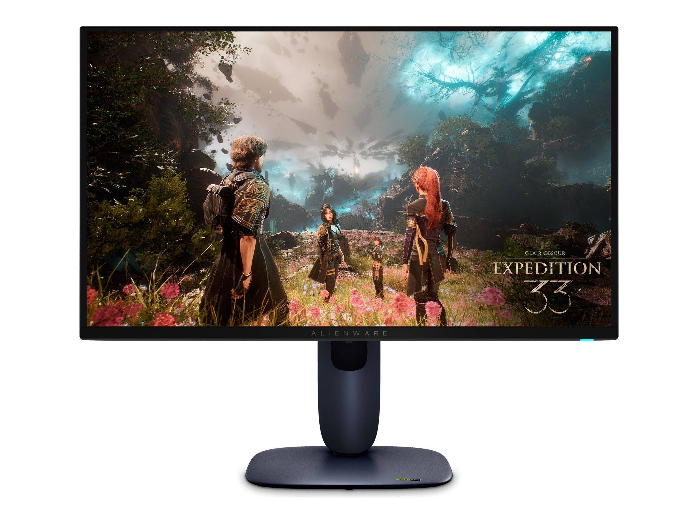 DELL Alienware 27 4K QD-OLED Gaming Monitor AW2725Q 68.6cm 27inch OLED 3840x2160 16:9 1000cd/m2 240Hz HDMI DP USB