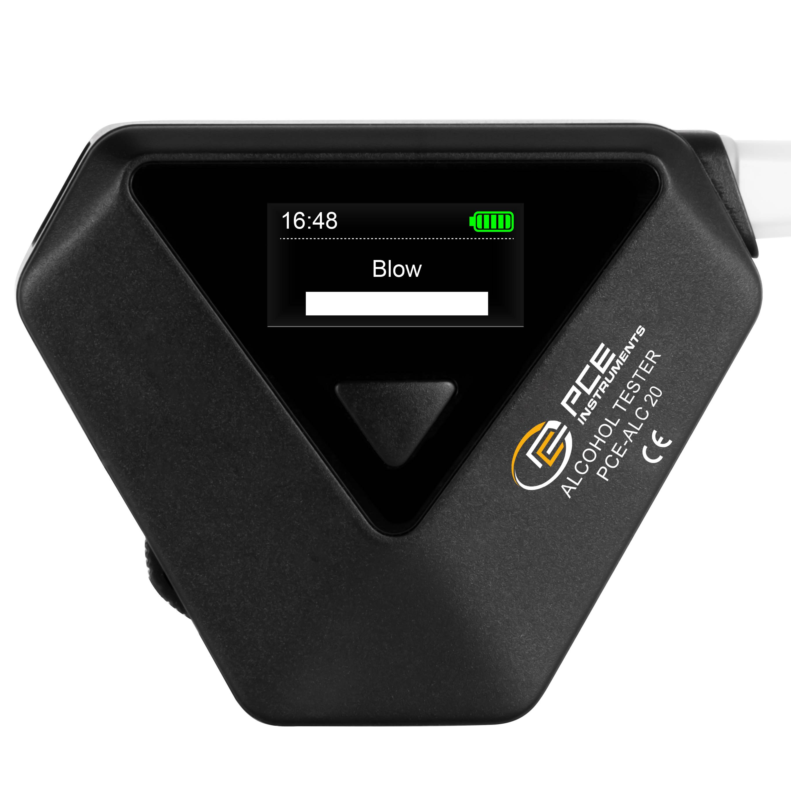 PCE Instruments Alkoholtester PCE-ALC 20 |Messbereich 0 ... 400 mg |Auflösung 1 mg |Ampelanzeige |mg/l, mg/100ml, uvm.