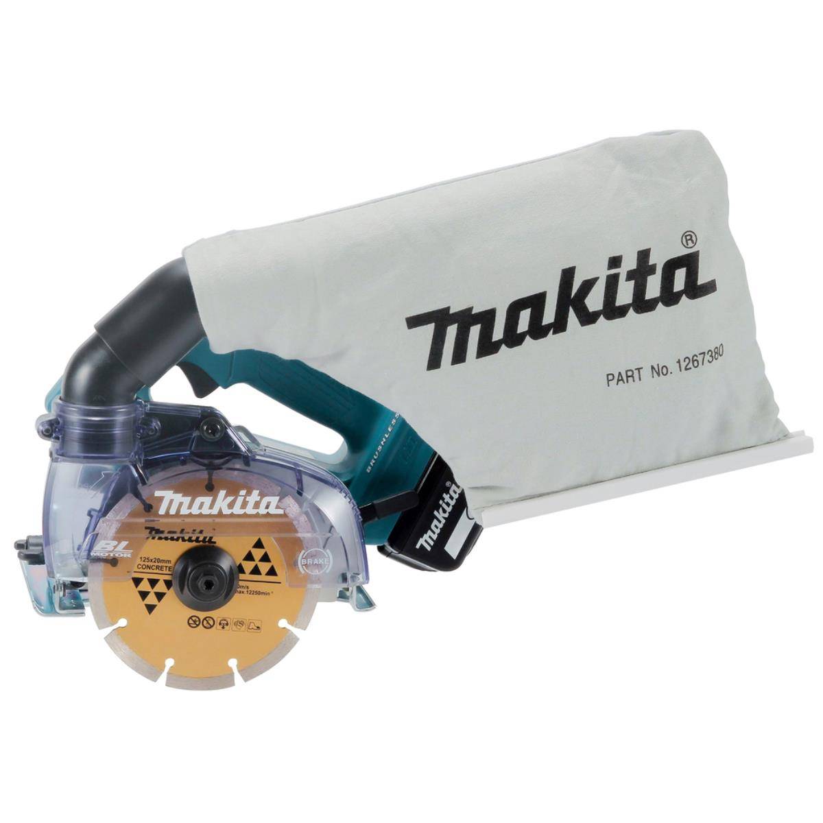 Makita Akku-Diamantschneider 18 V • 40 mm • 8.800 U/min