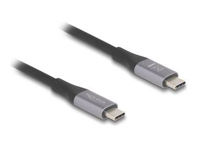 DELOCK USB 40 Gbps Kabel USB Type-C St > St PD 3.1 240W 1m Multimedia-Technik USB-Kabel