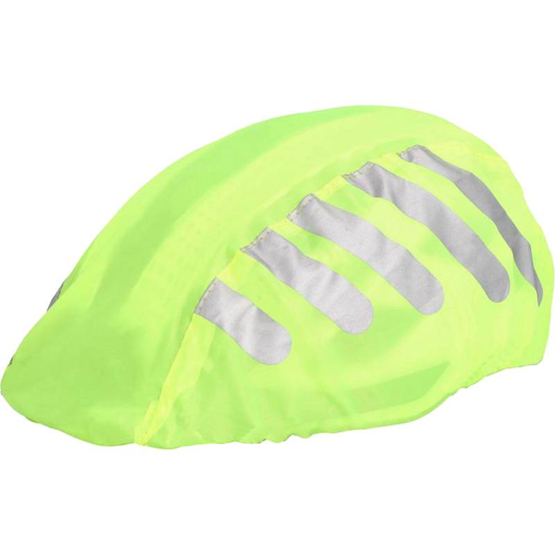 FISCHER Regenschutz für Fahrrad-Helme, neongelb
