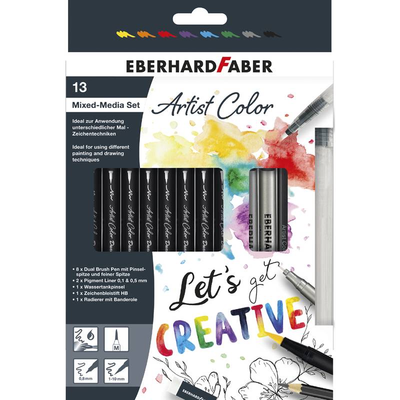EBERHARD FABER Mixed-Media Set Artist Color, 13er Set