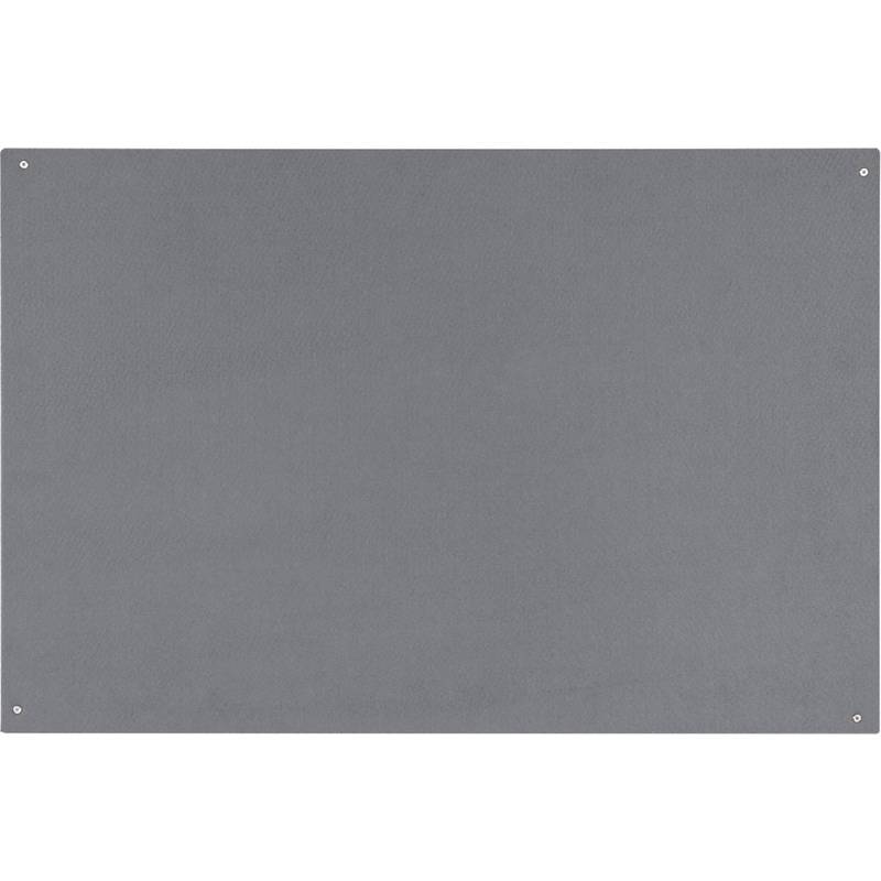 Bi-Office Filztafel, rahmenlos, 1.200 x 900 mm, grau