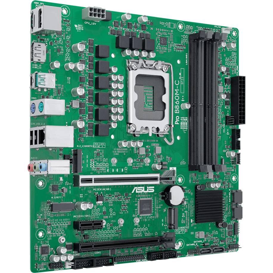 ASUS Mainboard Pro B860M-C-CSM micro-ATX Sockel 1851 DDR5 Retail
