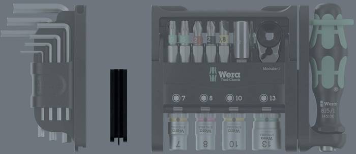 Adapter 9549 f.f.Tool-Check Modular WERA