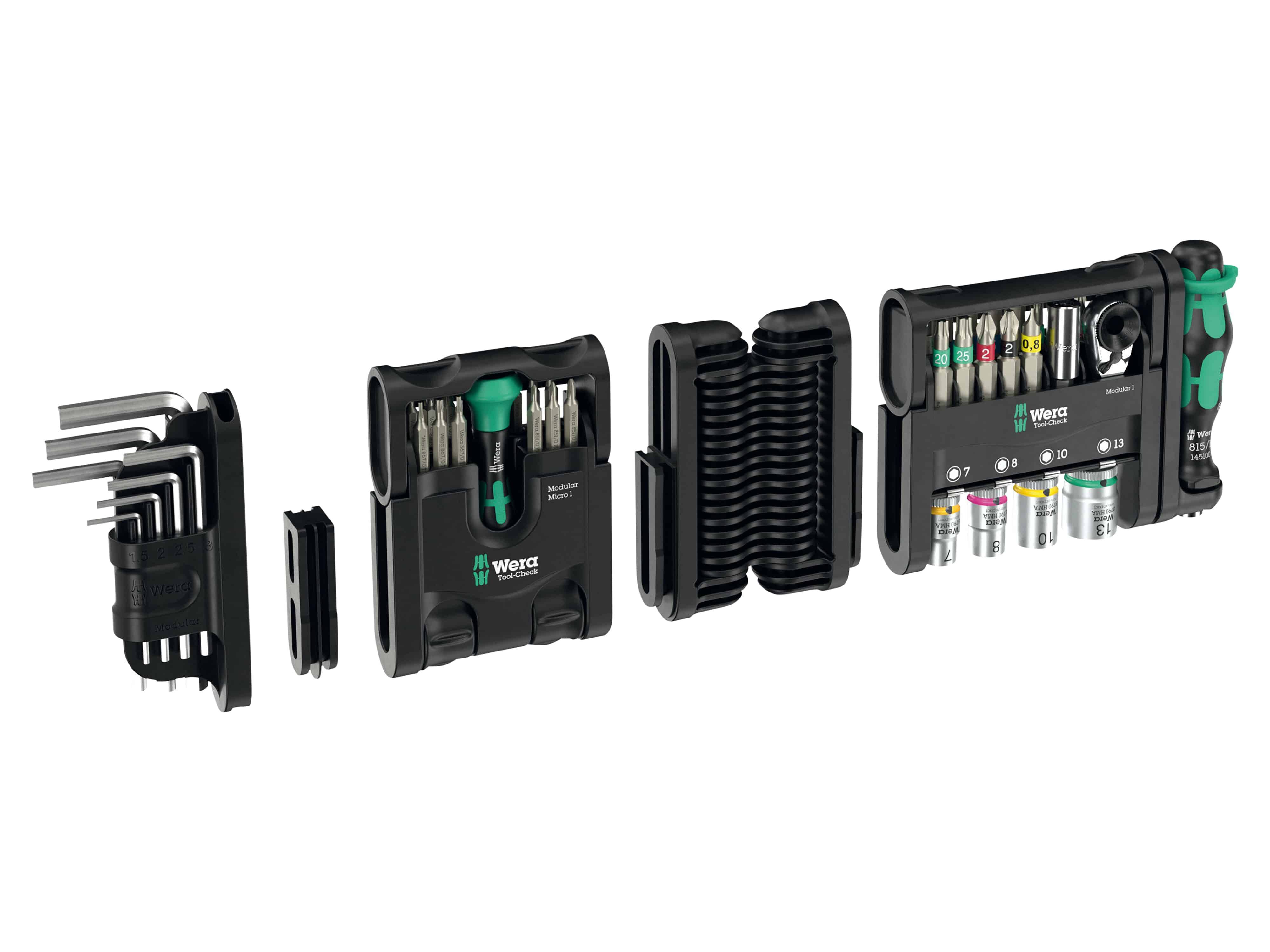 WERA Bi-Set, Tool-Check Modular Set 1, 05049020001, 50-teilig