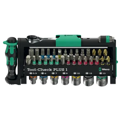 WERA Bit-Set, Tool-Check Combi 1, 05049070001, 40-teilig WERA Bit-Set, Tool-Check Combi 1, 05049070001, 40-teilig