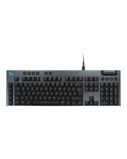 Logitech G G915 X Tastatur Hintergrundbeleuchtung USB QWERTY Spanisch Tastenschalter: GL Tactile Schwarz