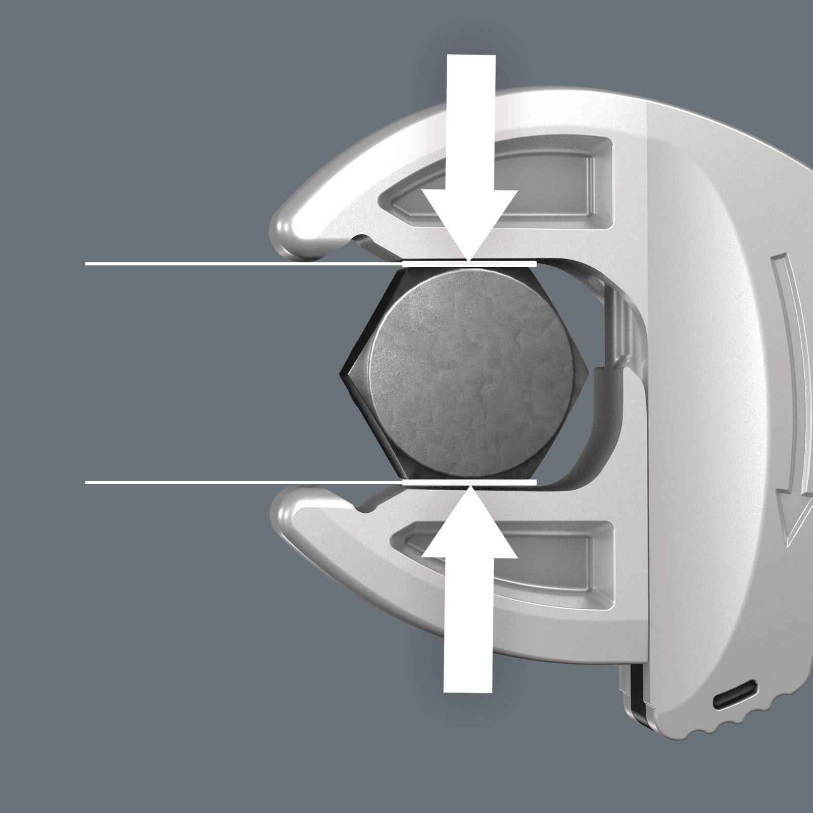 Wera 6006 Joker S/L selbstjustierender Doppelmaulschlüssel 10-13 mm + 16-19 mm / 7/16"-1/2" + 5/8"-3/4"