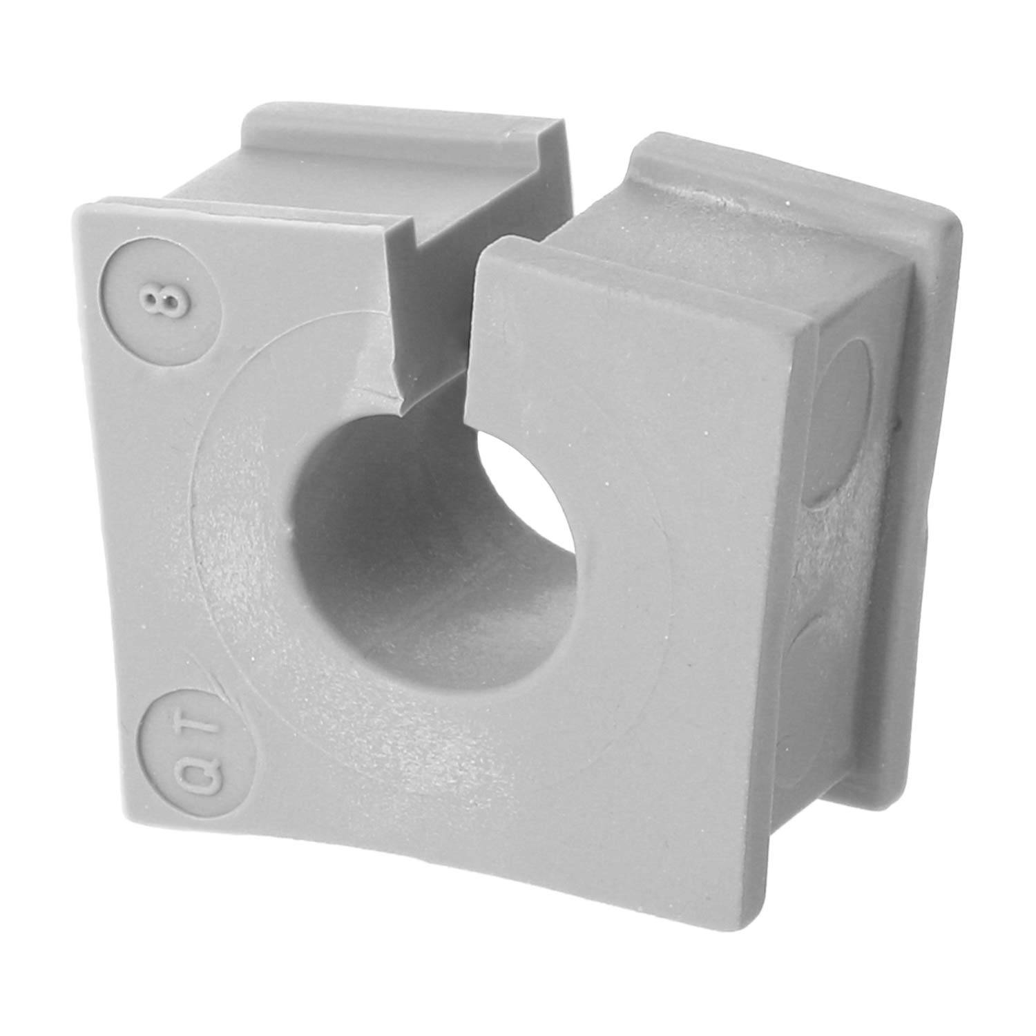 42508 icotek Kabeltülle QT klein Klemmbereich 8,0mm - 9,0mm Temperaturbereich -40°C bis 90°C Farbe grau - 1Stück