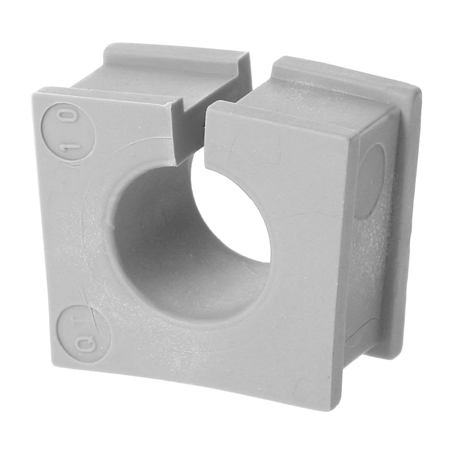 42510 icotek Kabeltülle QT klein Klemmbereich 10,0mm - 11,0mm Temperaturbereich -40°C bis 90°C Farbe grau - 1Stück