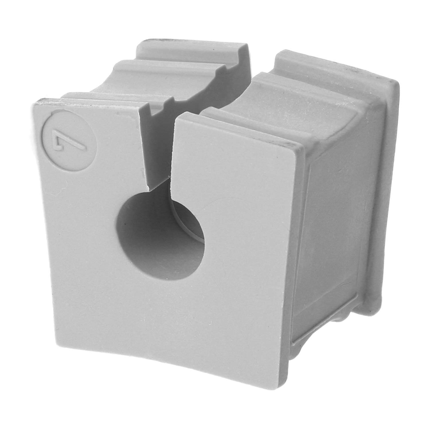 41207 icotek Kabeltülle klein Klemmbereich 7,0mm - 8,0mm Temperaturbereich -40°C bis 90°C Farbe grau - 1Stück