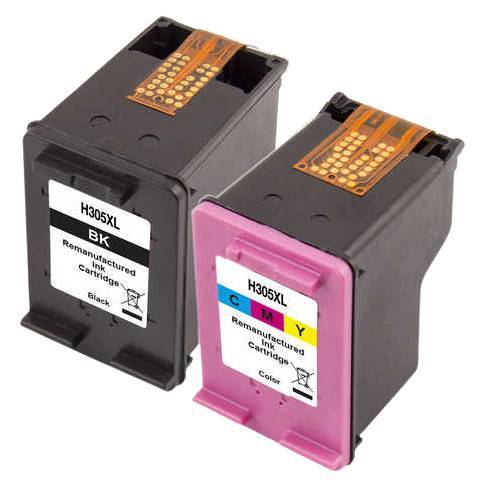 Peach Patrone HP Nr.305XL MultiPack black & color remanufactured Multimedia-Technik Patronen HP