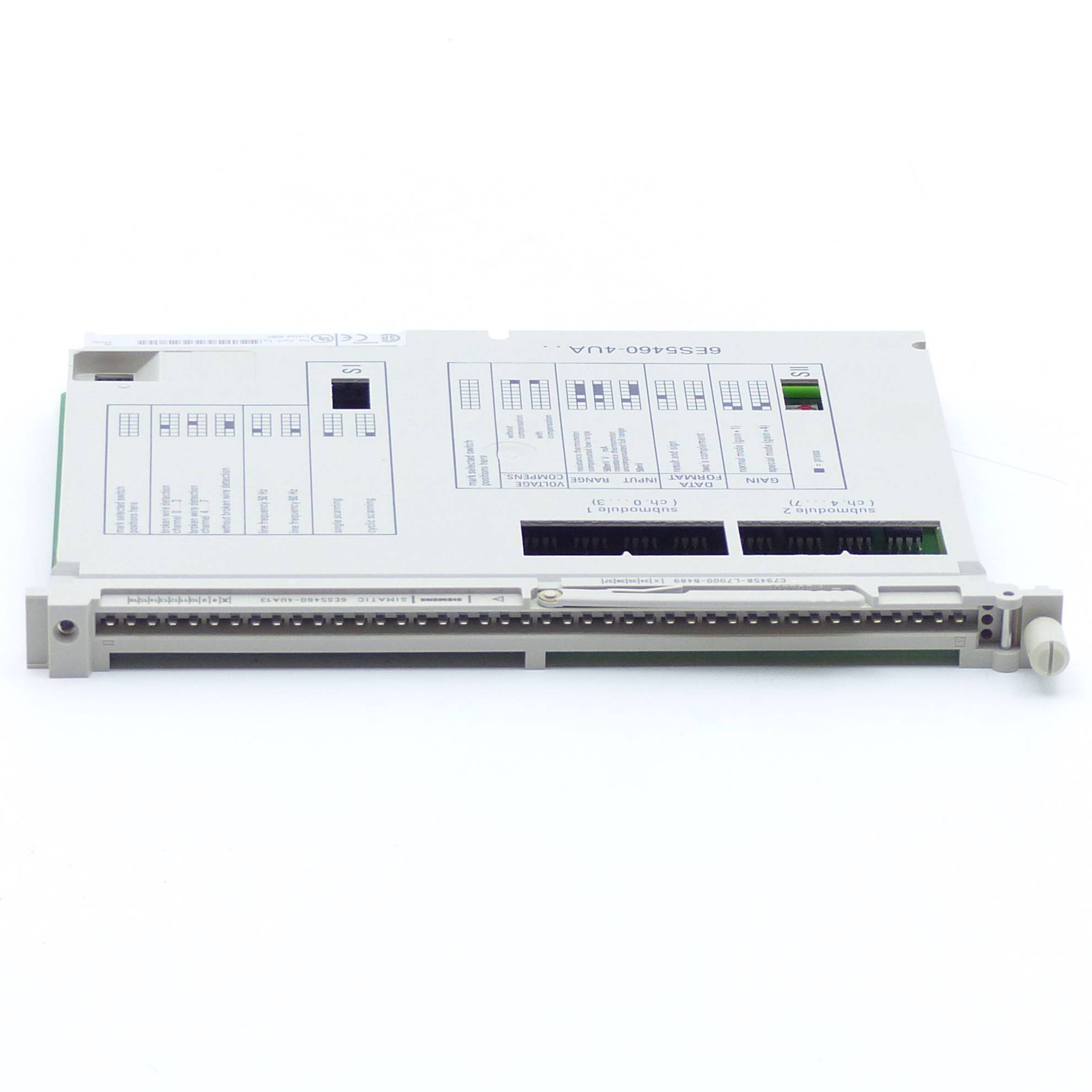 Siemens Simatic S5 Analogeingabe (6ES5460-4UA13)